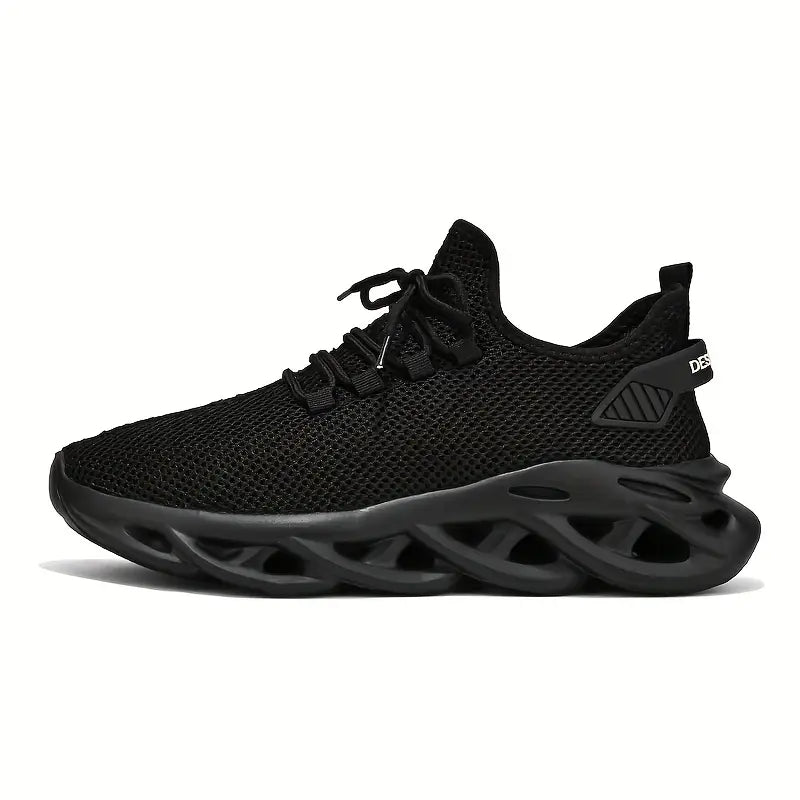 Lightweight and breathable odor-resistant slip-on running/athletic shoes
